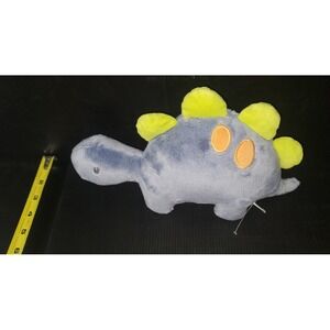 Baby Gund Blue Orgh Plush Dinosaur Stuffed Animal‎ Stegosaurus Cute Orange Spots